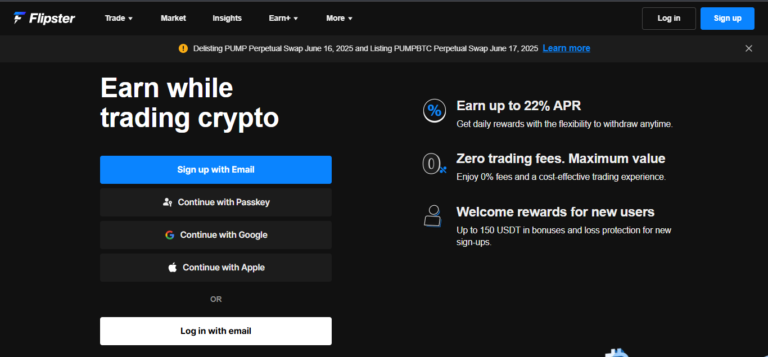 Flipster Referral Code (A8CXJ88UMA) Get 15% Off On Your Trading Fees | Flipster Invite Code