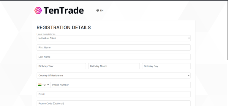 TenTrade Promo Code save5: Save 20% Off On Trading Fees