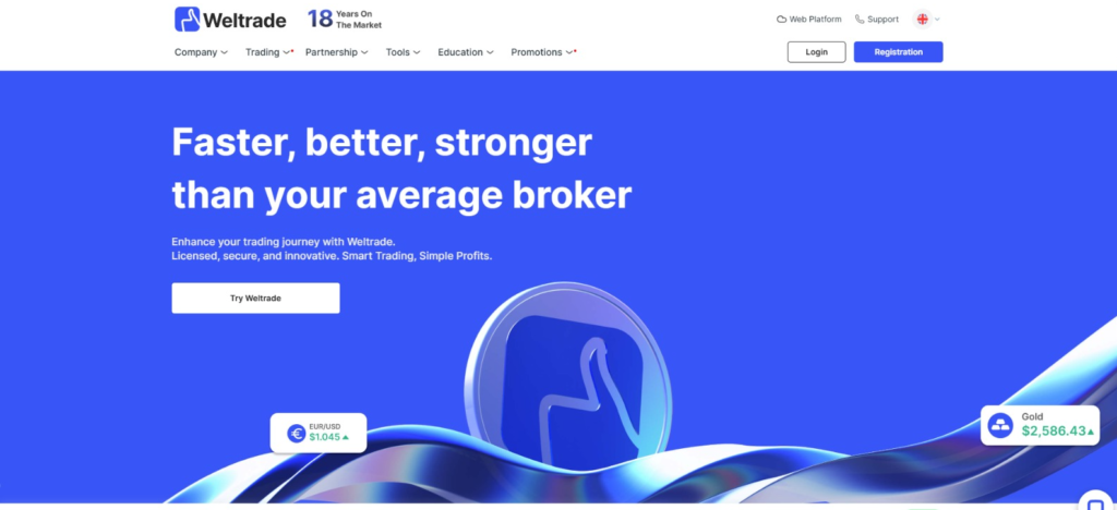 Weltrade Partner Code