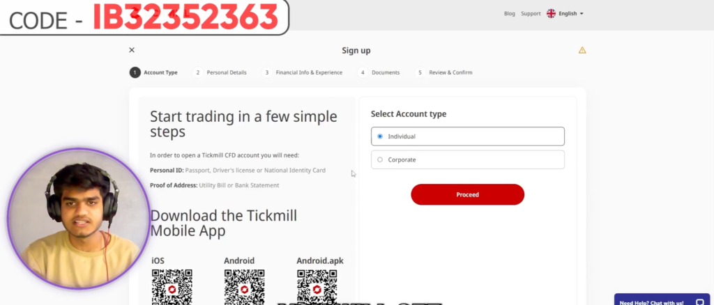 Tickmill Referral Code