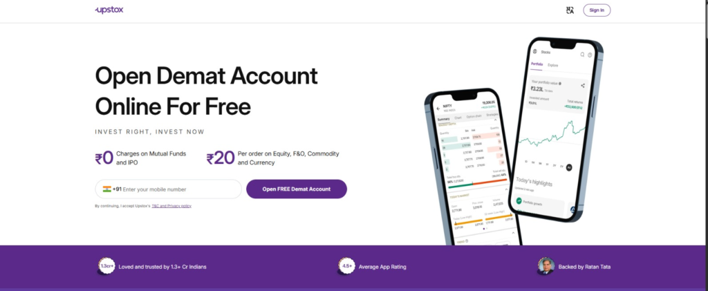 Upstox Referral Code