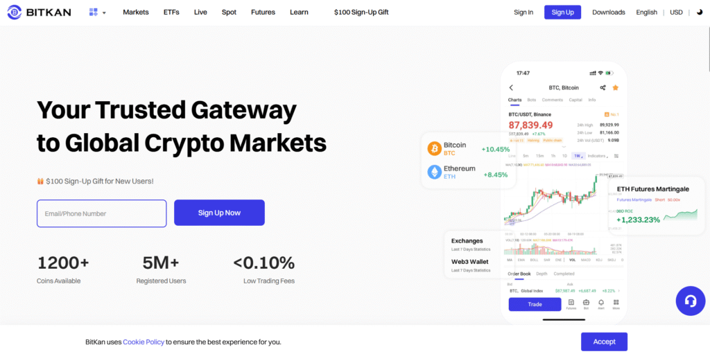 Explore Bitkan Your All-in-One Crypto Exchange and Wallet