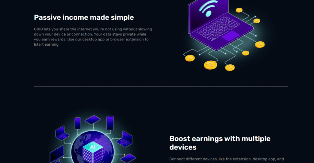 Features of Getgrid AI Network