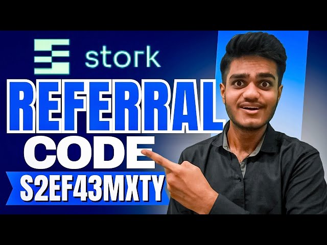 Stork Network Referral Code