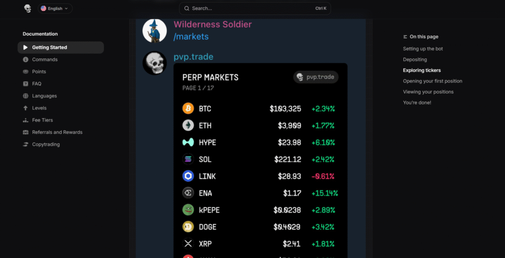 Pvp Trade Fee Structure and Pricing Table