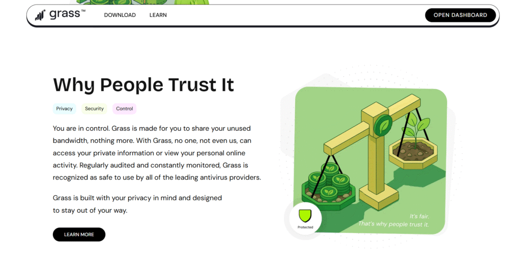 Why People Trust GetGrass Over Others