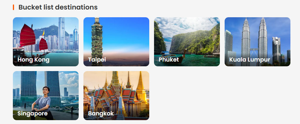 Klook - Best Choice For Your Bucket list destinations