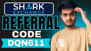 Shark Exchange Referral Code "DQN611" - Get 10% On all trading Fees for Forever
